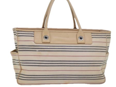 BURBERRY Nova Check Hand Bag Canvas BeigeNew bs16207 Fashion