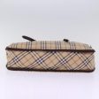 BURBERRY Nova Check Blue Label Hand Bag Canvas Beige BrownNew ti1764 Online Hot Sale