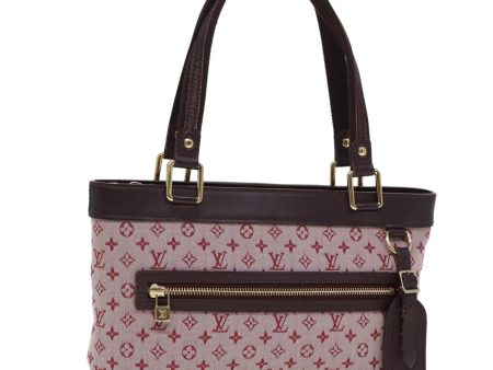 LOUIS VUITTON Monogram Mini Lucille PM Hand Bag Red M92678  ar11987 Fashion