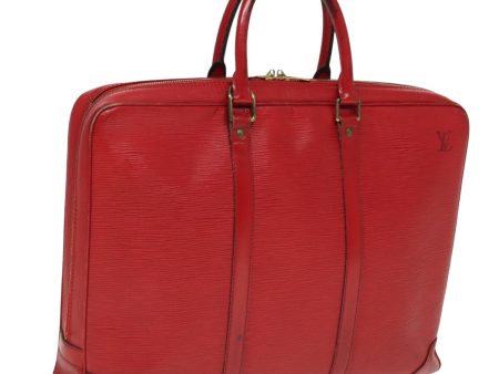 LOUIS VUITTON Epi Porte Documents Voyage Business Bag Red M54477  78148 Online