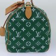 LOUIS VUITTON Monogram Speedy P9 Bandouliere 40 Bag Green M24417  76199S Supply