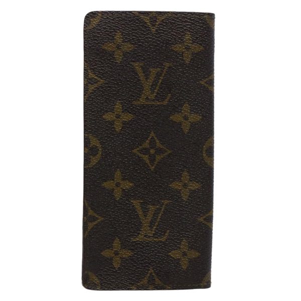 LOUIS VUITTON Monogram Etui Lunette Simple Case Vintage M62962  ar10940 Fashion