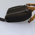 GUCCI Bamboo Hand Bag Canvas 2way Black 039 1705 0701 76385 on Sale