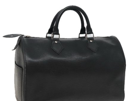 LOUIS VUITTON Epi Speedy 30 Hand Bag Noir Black M43002  mr326 Online now