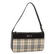 BURBERRY Nova Check Hand Bag Canvas BeigeNew 81919 For Sale