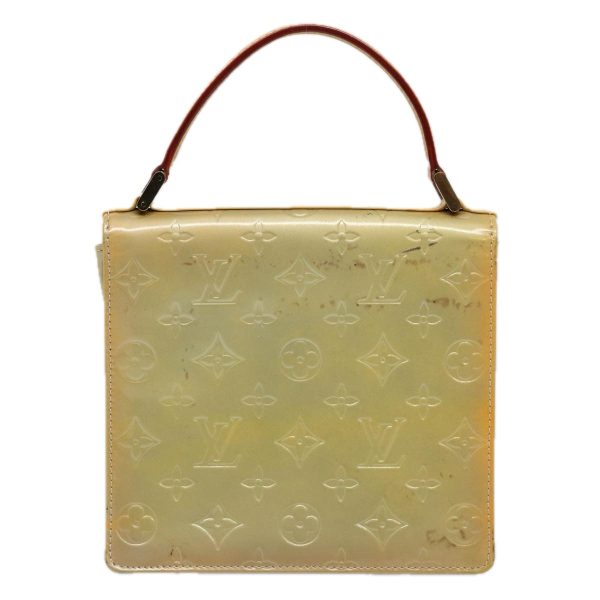 LOUIS VUITTON Monogram Vernis Spring Street Hand Bag Gris M91029  bs10339 Fashion