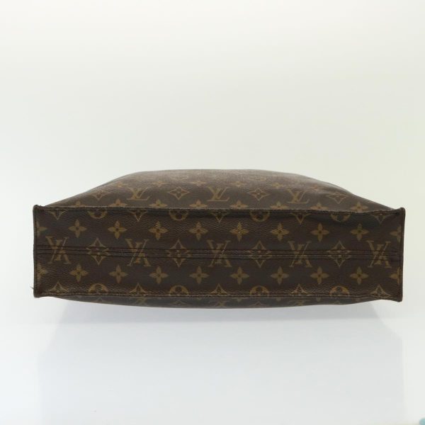 LOUIS VUITTON Monogram Sac Plat Hand Bag M51140  79079 Online Hot Sale