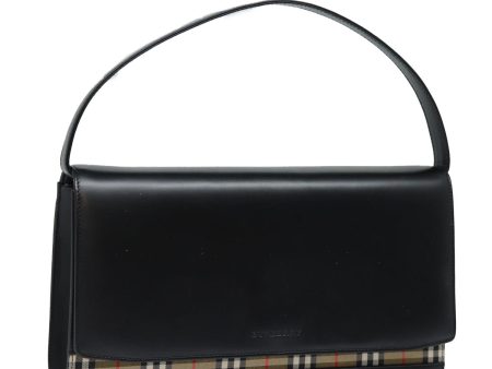 BURBERRY Hand Bag Leather BlackNew 81905 Online