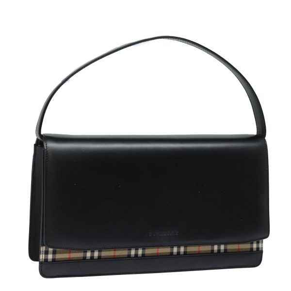 BURBERRY Hand Bag Leather BlackNew 81905 Online