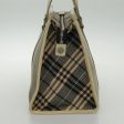 BURBERRY Blue Label Hand Bag Canvas Beige SilverNew bs19103 Online Sale