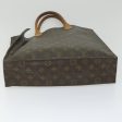 LOUIS VUITTON Monogram Sac Plat Hand Bag M51140  56866 Online now