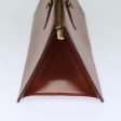 LOUIS VUITTON Epi Sac Triangle Hand Bag Brown M52093  80564 For Discount