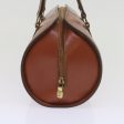 LOUIS VUITTON Epi Soufflot Hand Bag Brown M52223  bs10547 For Sale