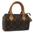 LOUIS VUITTON Monogram Mini Speedy Hand Bag M41534  hk969 Supply