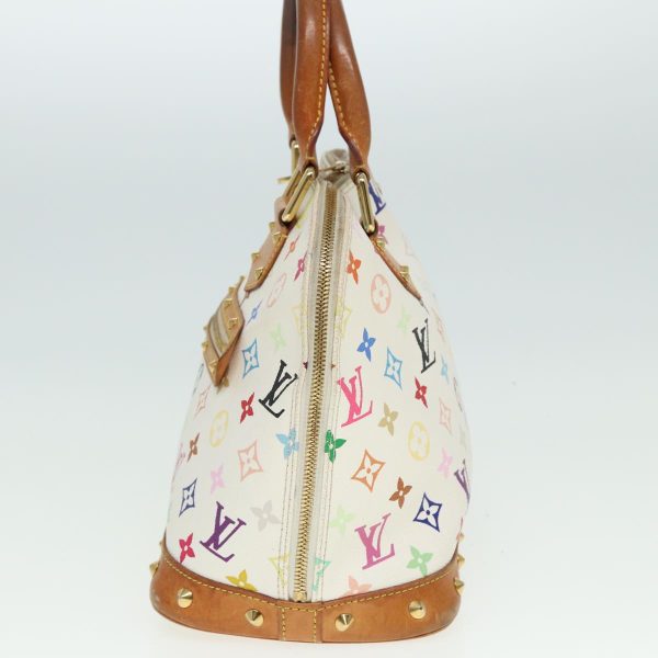 LOUIS VUITTON Monogram Multicolor Alma Hand Bag White M92647  bs15366 Discount