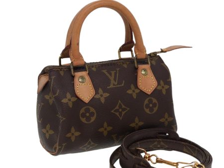 LOUIS VUITTON Monogram Mini Speedy Hand Bag M41534  78884 Online now