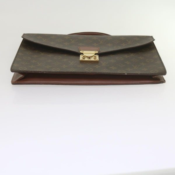 LOUIS VUITTON Monogram Porte Documents Bandouliere Bag M53338  61491 Online now