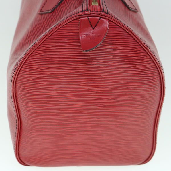 LOUIS VUITTON Epi Speedy 30 Hand Bag Castilian Red M43007  60718 on Sale