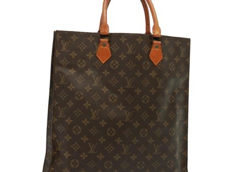 LOUIS VUITTON Monogram Sac Plat Hand Bag M51140  79079 Online Hot Sale