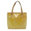 LOUIS VUITTON Monogram Vernis Houston Hand Bag Beige M91004  ki3837 on Sale