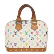 LOUIS VUITTON Monogram Multicolor Alma Hand Bag White M92647  bs15366 Discount