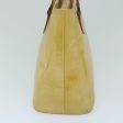 LOUIS VUITTON Monogram Vernis Houston Hand Bag Beige M91004  ki3883 Online Sale