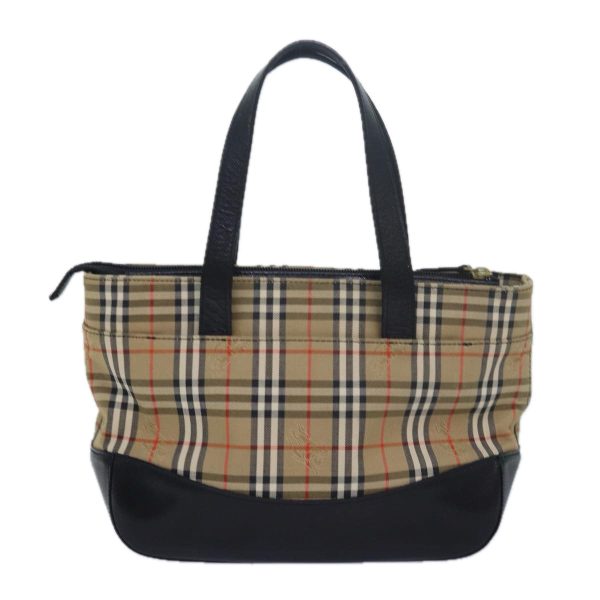 BURBERRY Nova Check Hand Bag Canvas BeigeNew bs16219 Online Sale