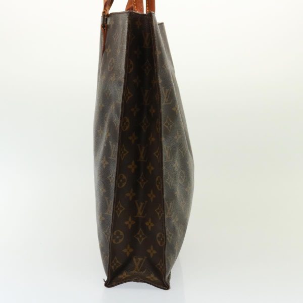 LOUIS VUITTON Monogram Sac Plat Hand Bag M51140  79079 Online Hot Sale