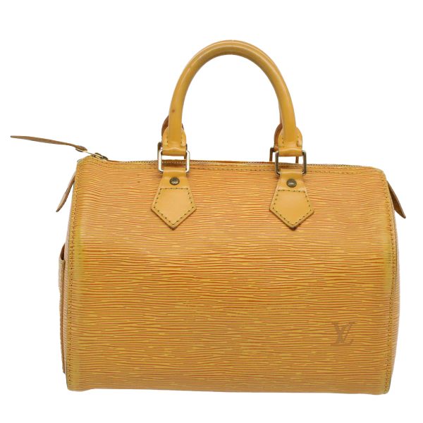 LOUIS VUITTON Epi Speedy 25 Hand Bag Tassili Yellow M43019  59468 Fashion