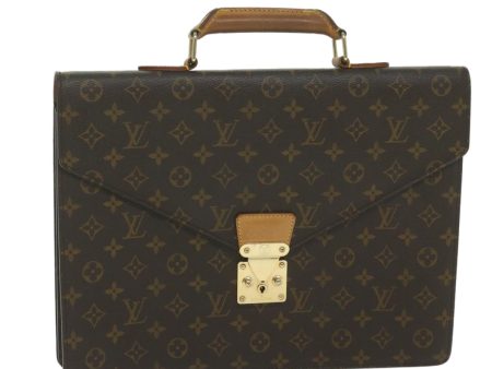 LOUIS VUITTON Monogram Serviette Conseiller Briefcase M53331  yk9506 Cheap