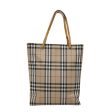 BURBERRY Nova Check Hand Bag Canvas BeigeNew ti2118 Online Sale