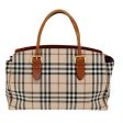 BURBERRY Nova Check Hand Bag Canvas BeigeNew bs14828 Online Hot Sale