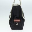 BURBERRY Blue Label Hand Bag Canvas Leather Black WhiteNew ti1969 Supply