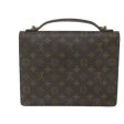 LOUIS VUITTON Monogram Monceau 28 Hand Bag M51185  60666 Fashion