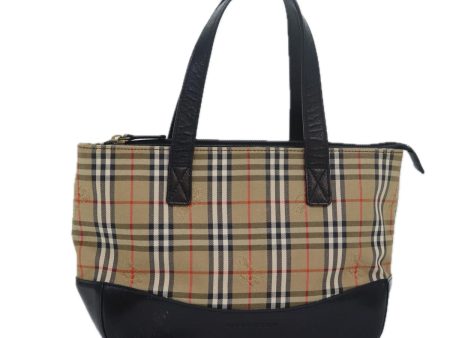 BURBERRY Nova Check Hand Bag Canvas BeigeNew bs16219 Online Sale