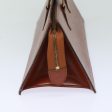 LOUIS VUITTON Epi Sac Triangle Hand Bag Brown M52093  80564 For Discount