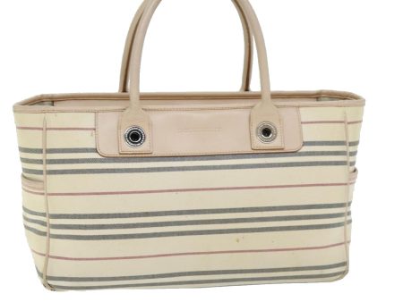 BURBERRY Hand Bag Canvas BeigeNew bs14508 Discount