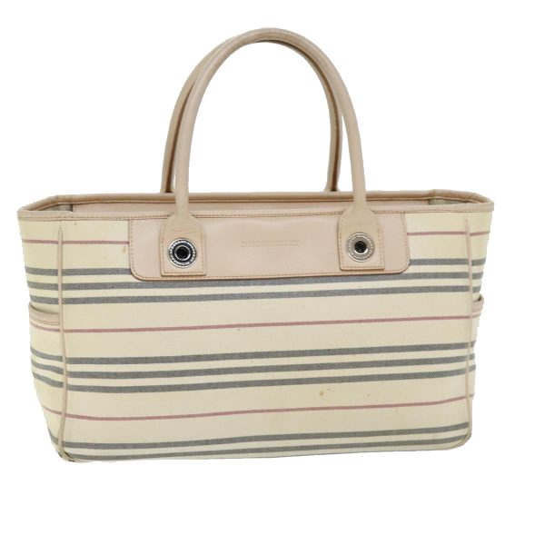 BURBERRY Hand Bag Canvas BeigeNew bs14508 Discount