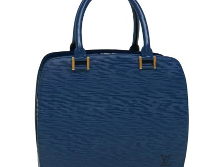 LOUIS VUITTON Epi Pont Neuf Hand Bag Blue M52055  60294 Online