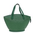 LOUIS VUITTON Epi Saint Jacques Hand Bag Green M52274  yk13175 For Discount