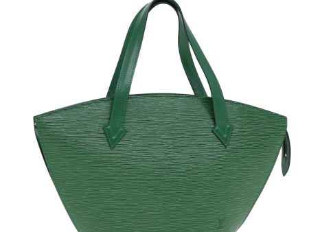 LOUIS VUITTON Epi Saint Jacques Hand Bag Green M52274  yk13175 For Discount