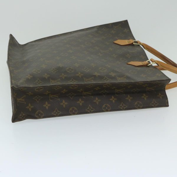 LOUIS VUITTON Monogram Sac Plat Hand Bag M51140  59556 Online Hot Sale