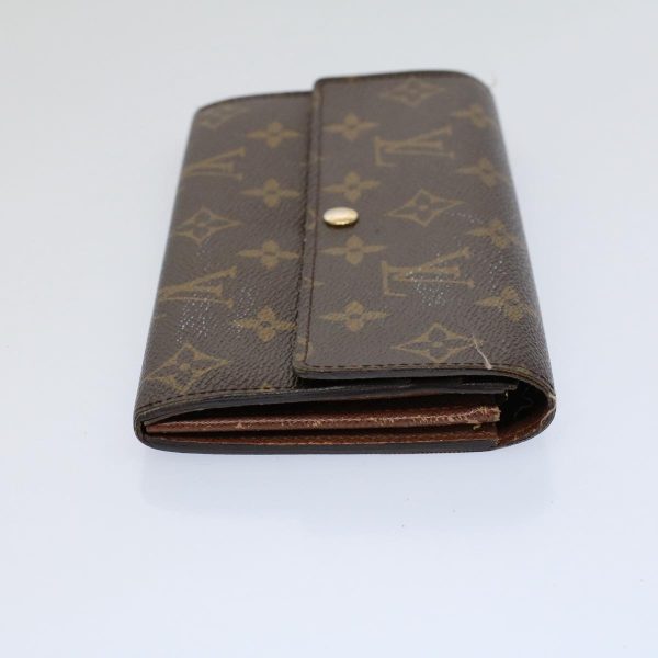 LOUIS VUITTON Monogram Portefeuille Sarah Long Wallet M60531  bs9458 Online