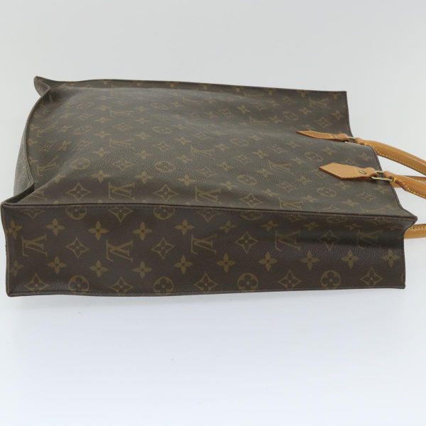 LOUIS VUITTON Monogram Sac Plat Hand Bag M51140  58745 Online now