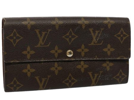 LOUIS VUITTON Monogram Portefeuille Sarah Long Wallet M60531  bs9458 Online