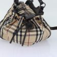 BURBERRY Nova Check Hand Bag Canvas BeigeNew bs18157 on Sale