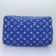 LOUIS VUITTON Monogram Speedy P9 Bandouliere 40 Hand Bag Blue M24418 Auth 76198S Hot on Sale