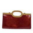 LOUIS VUITTON Monogram Vernis Roxbury Drive Hand Bag 2way Red M91987 Auth 80734 For Sale