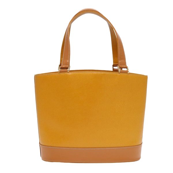 BURBERRY Hand Bag Leather Yellow GoldNew ep5590 Supply