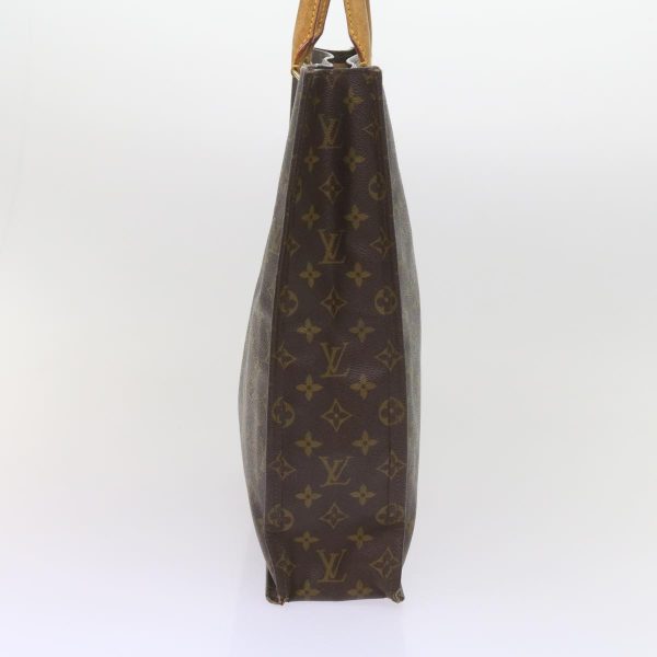 LOUIS VUITTON Monogram Sac Plat Hand Bag M51140  59895 For Sale